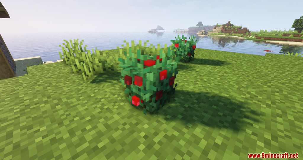 description_4 Crops 3D Resource Pack (1.19.4, 1.19.2 пакет текстур
