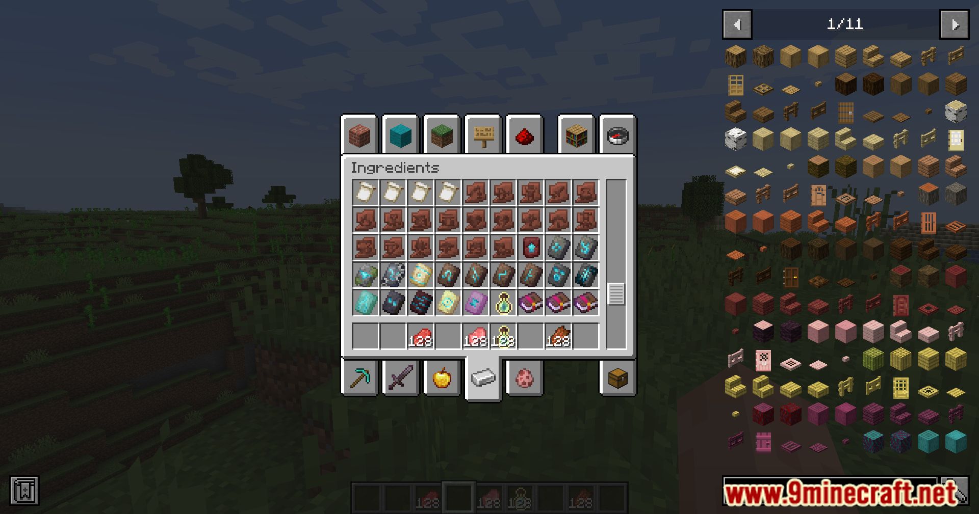 description_5 Bigger Stacks Mod (1.20.1) - ajuste del tamaño de la pila en Minecraft