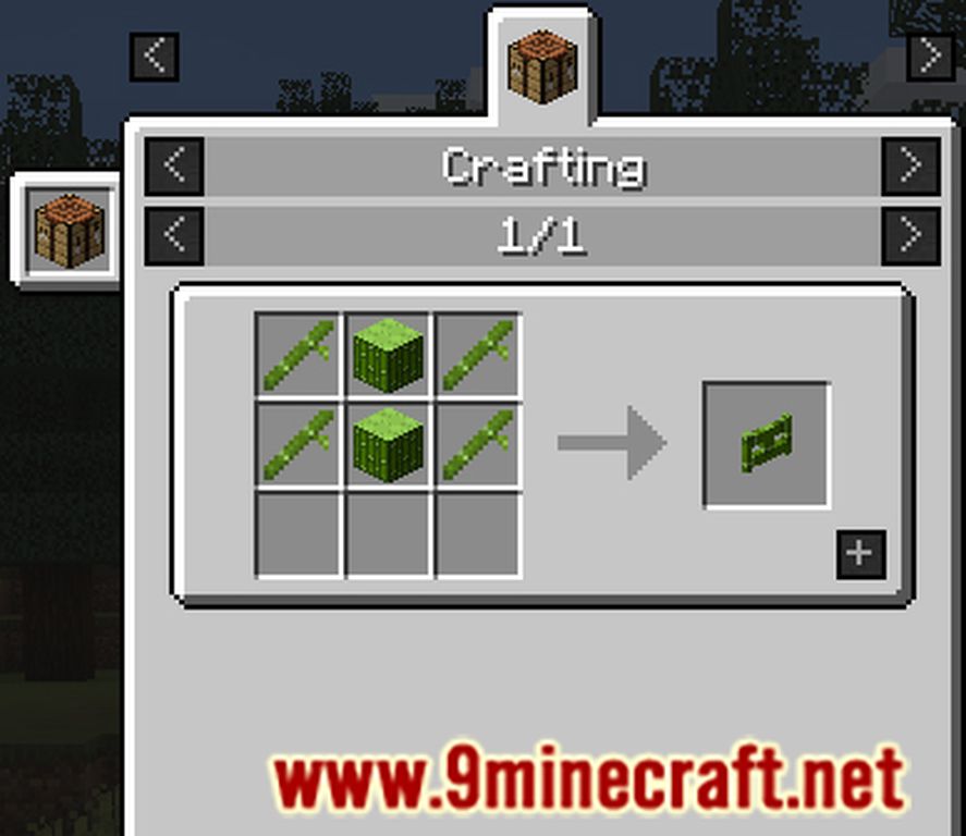 description_13 Bamboo Everything Mod (1.20.4) - декорирование, строительство