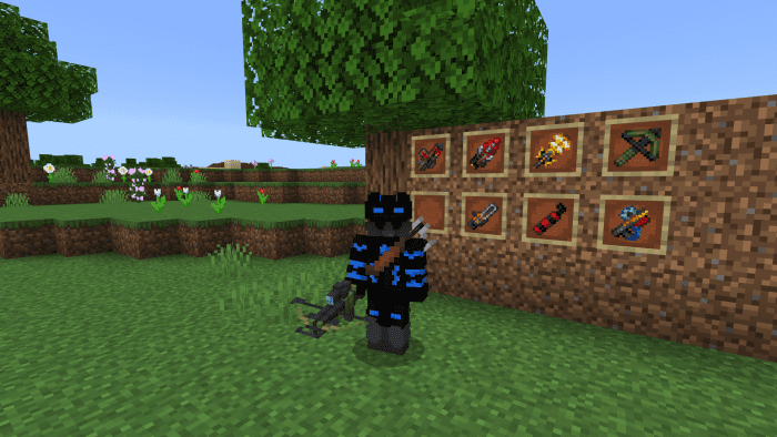 image 14 for Add-on Crazy Weaponz (1.20) - MCPE/Bedrock Mod