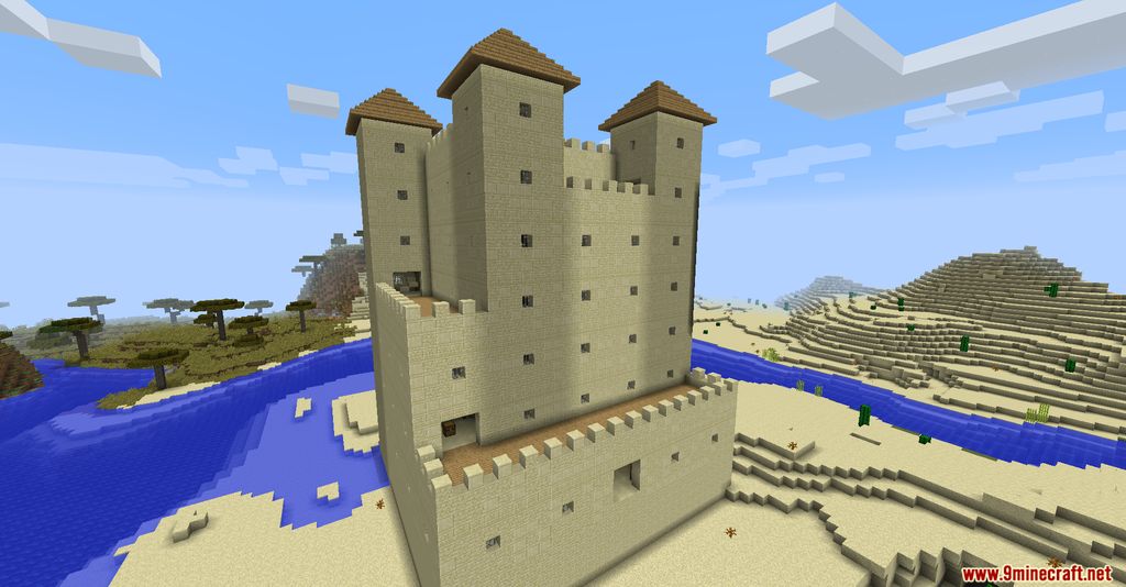 description_2 Castle Dungeon Mod is a procedurally generated castle.