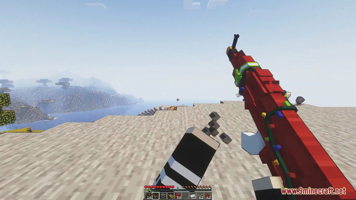 description_16 Mo' Guns Mod (1.19.2) - automatic, pistol and SMG weapons