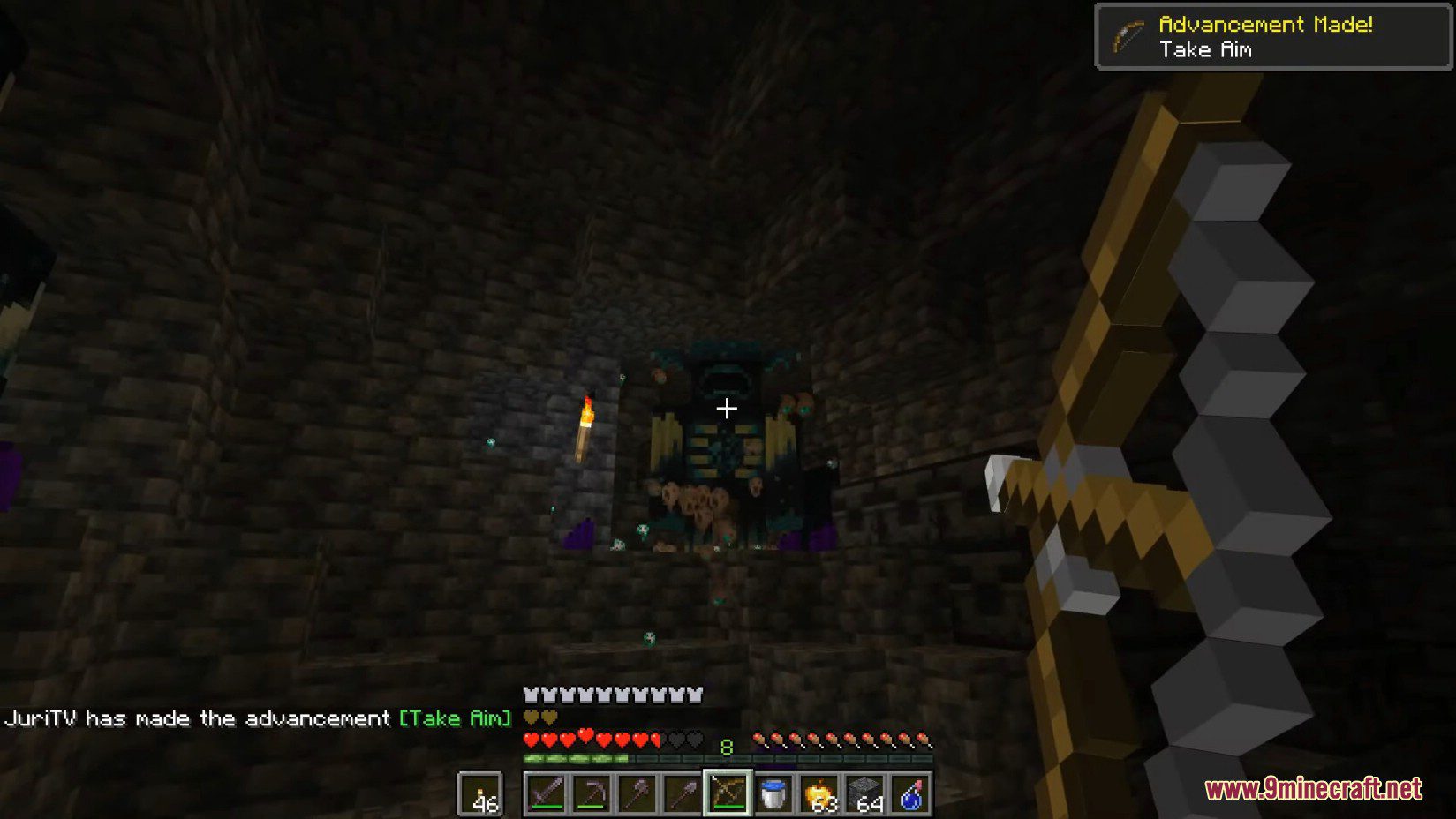 image 9 for Deeper in The Caves Mod (1.18.2) - самый страшный бык в истории