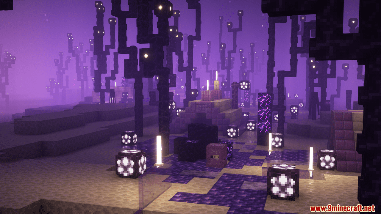 image 1 for Qrafty's End Villages Mod (1.20.4) - Другое измерение конца
