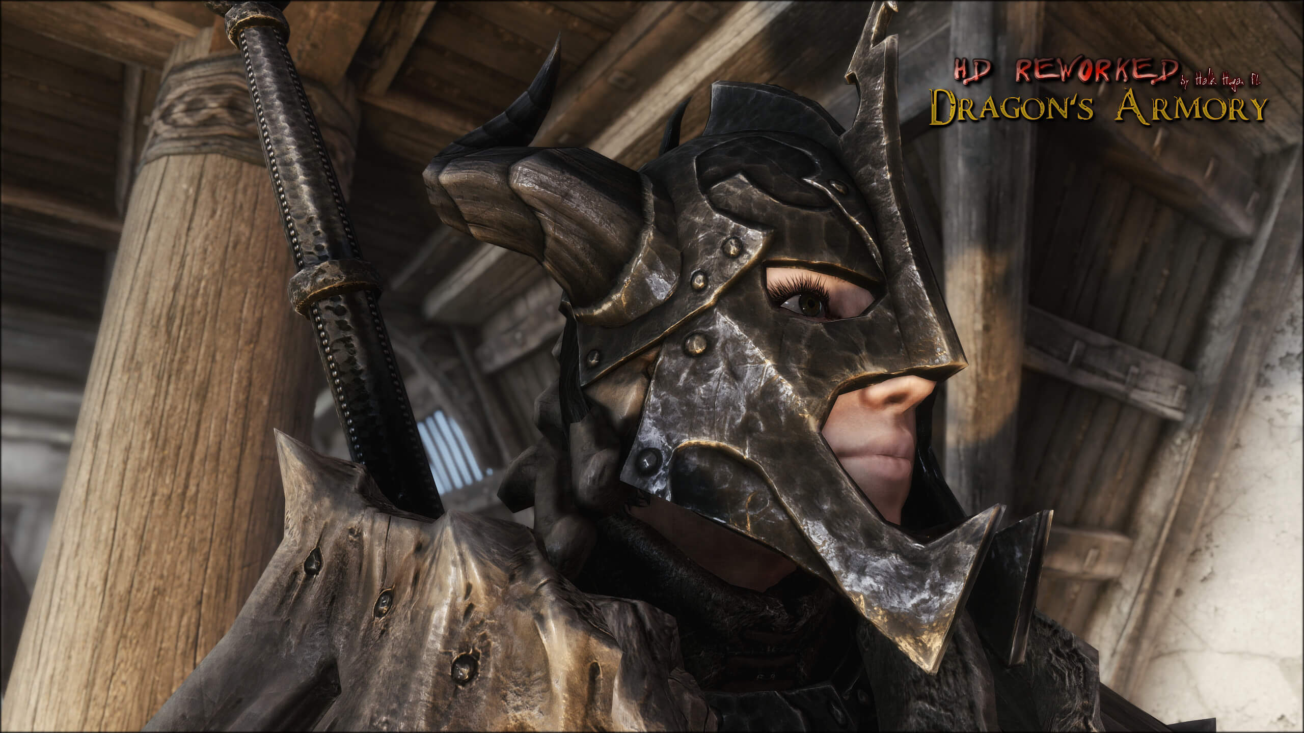 description_5 4к сет из кости дракона / HD Reworked Dragonplate Armor 4K