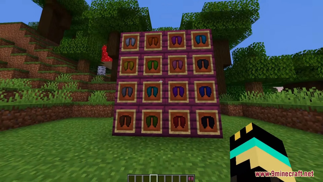 description_1 Mod Personalizable Elytra (1.20.4) - le permite pintar Elytra como armadura de cuero