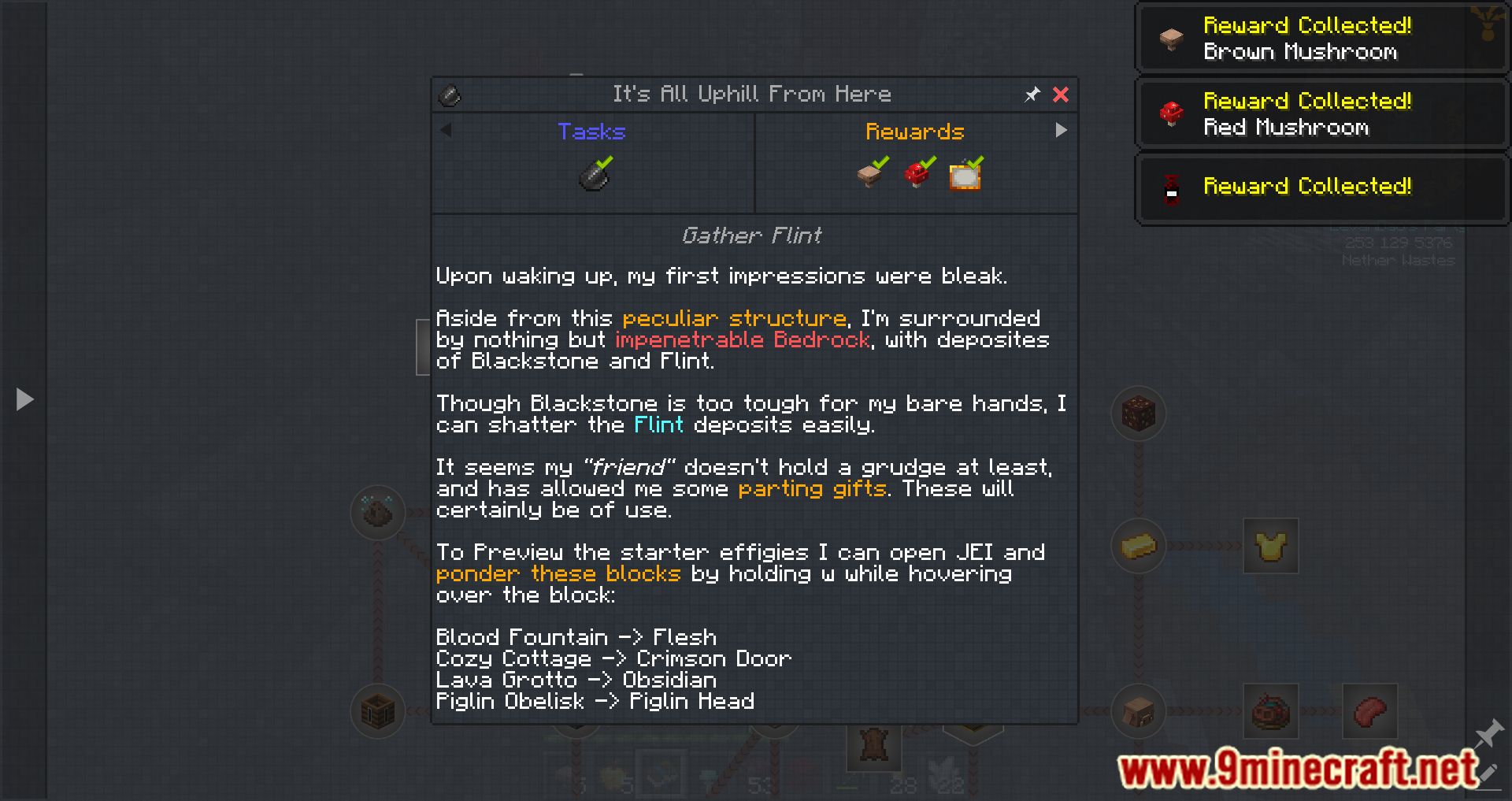 description_6 Modpack FTB Inferno (1.18.2) - Dimensions of Fire and Pain