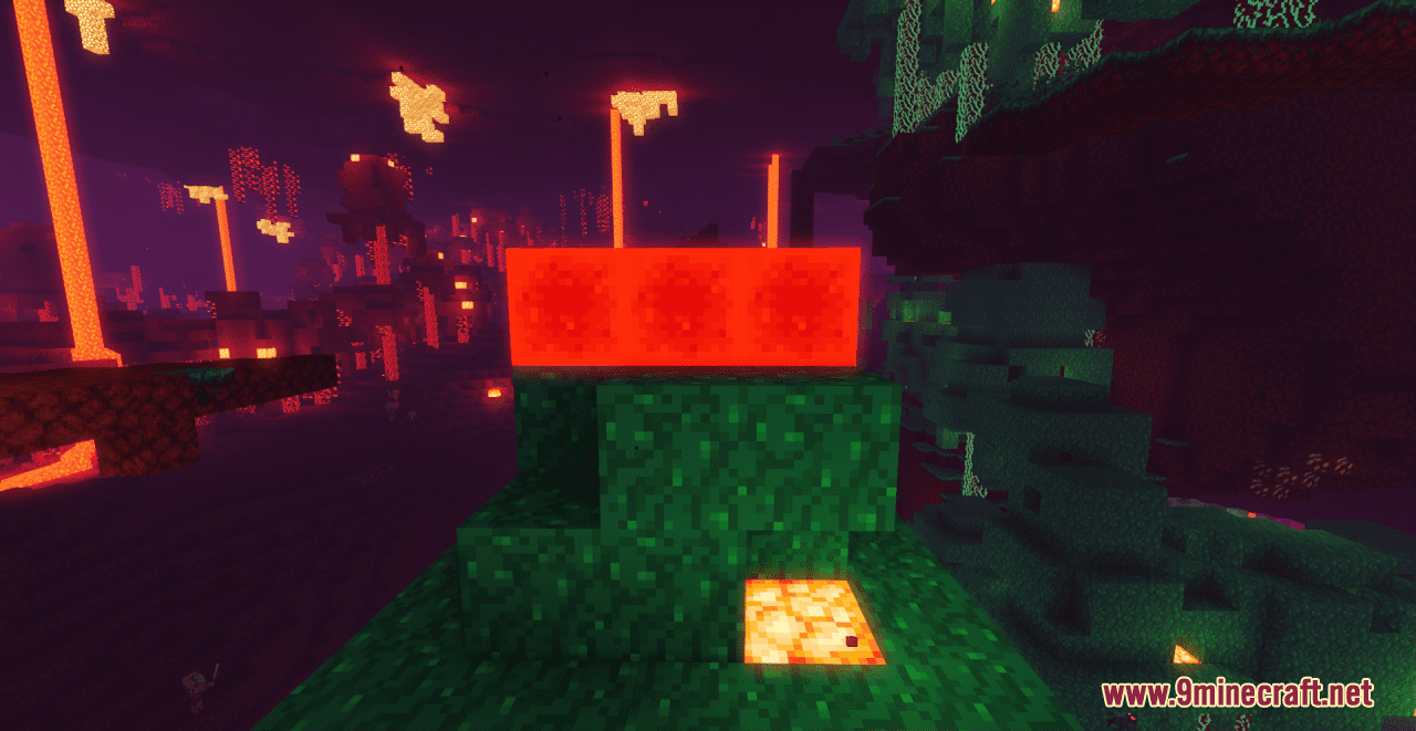 description_11 Glowing Effects Resource Pack (1.19.4, 1.19.2, 1.19) - Набор текстур