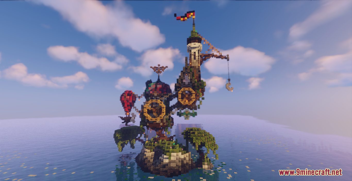 description_0 Fantasy Observatory Building Map (1.18.1) - Lonely Observer