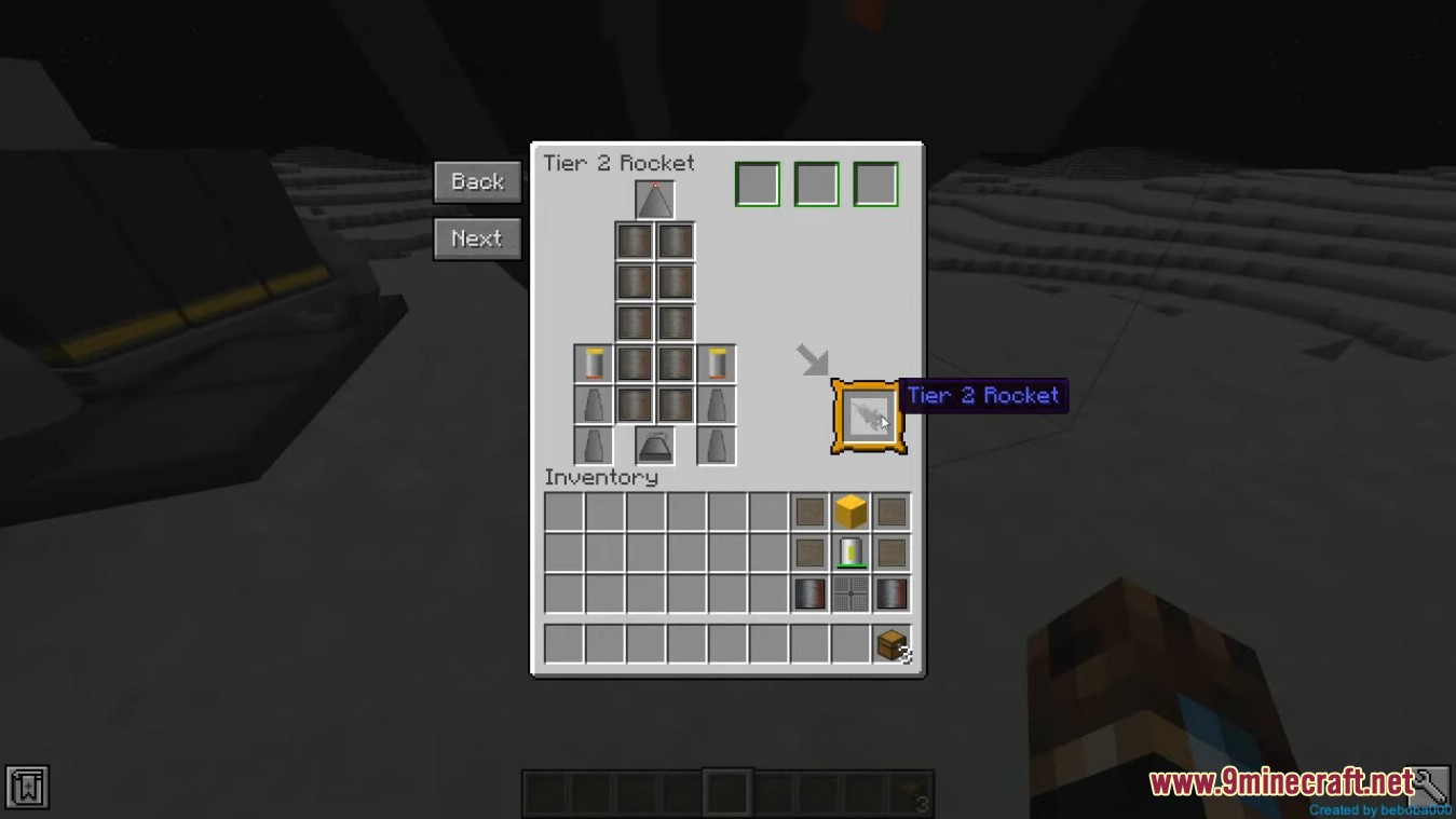 description_12 Galacticraft Mod (1.12.2) - moon, spaceship, space station