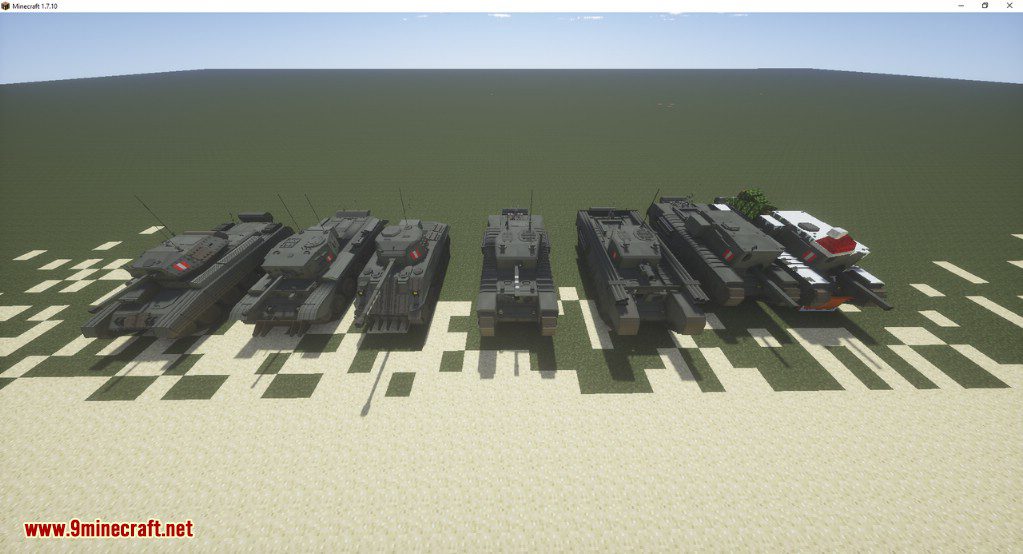 description_3 War 44 Content Pack 1.12.2 (Segunda Guerra Mundial, Guerra Fría)