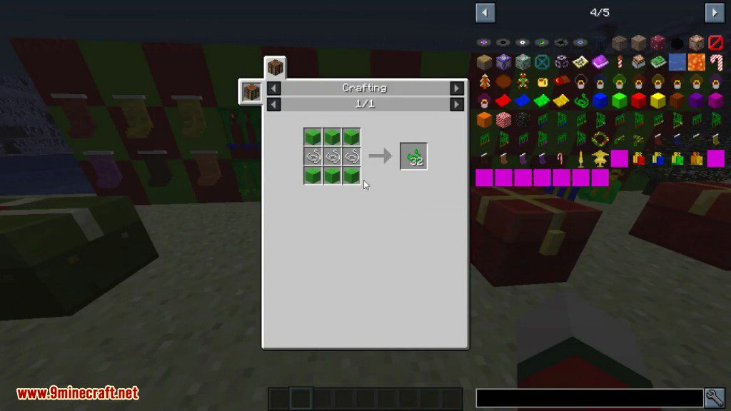 description_11 Christmas Festivity Mod (1.20.2, 1.19.4) – Christmas Furniture, Decorations