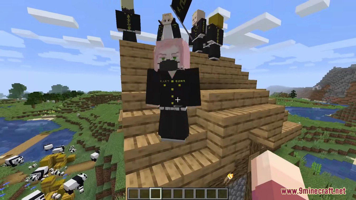 description_9 Tokyo Avengers modified (1.16.5) - Gangs, Moto, Baja, Mickey