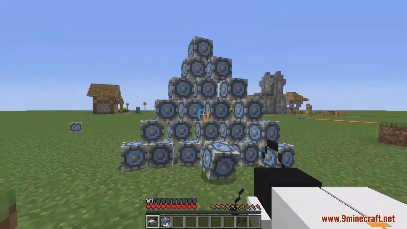 description_15 Portal Cubed Mod (1.19.2) - novo portal gun mod