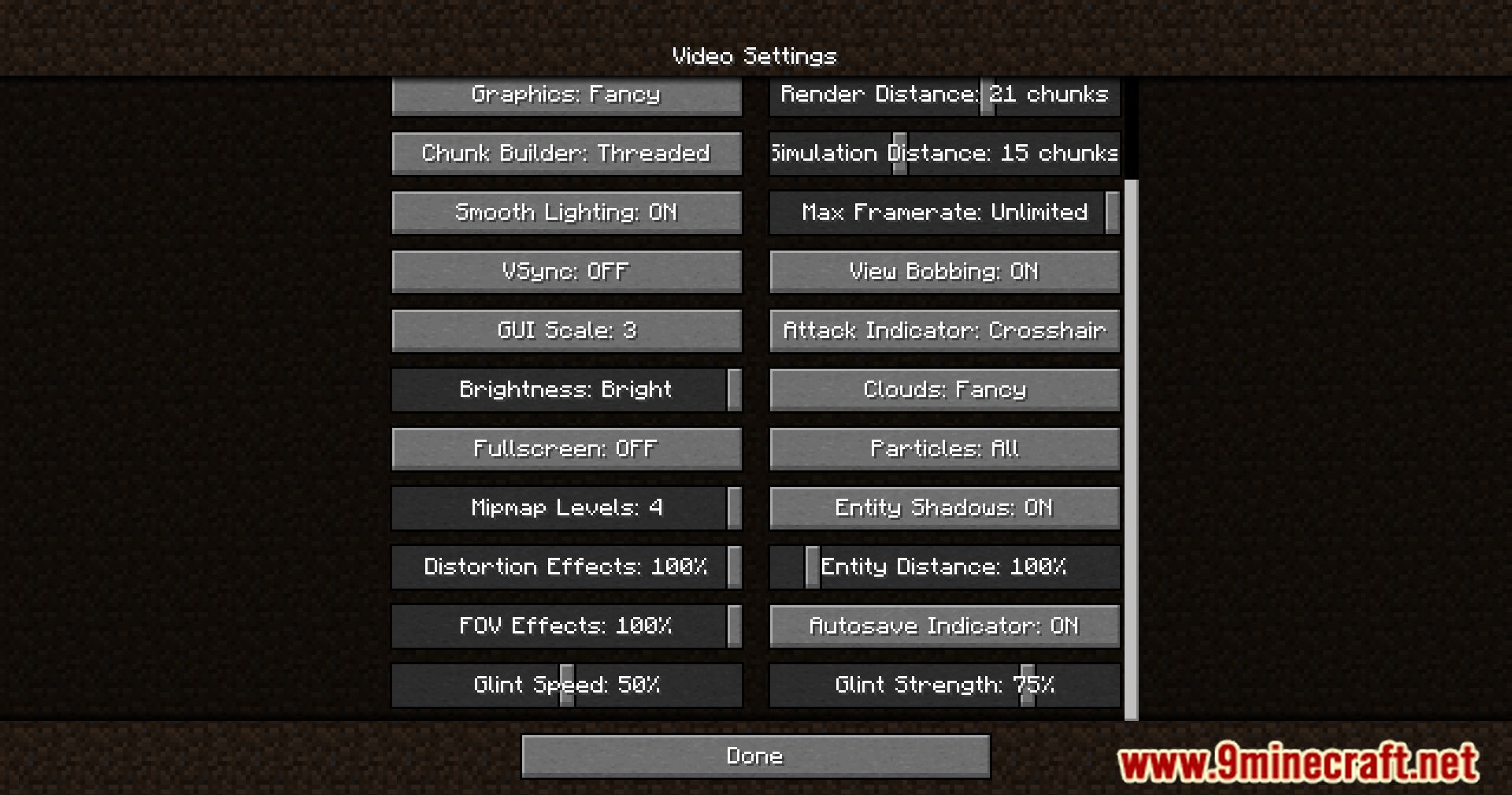 image 7 for Smooth Scrolling (1.20.6) - Move on the screen