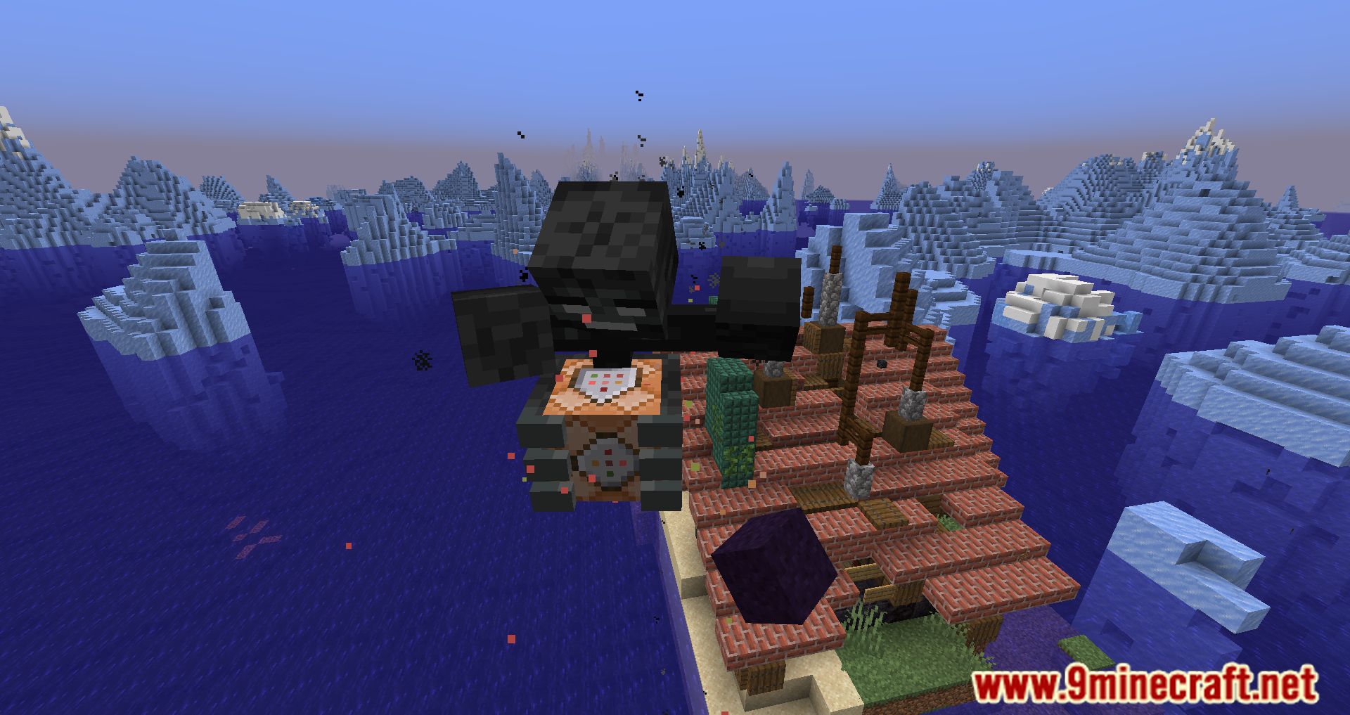description_4 Cracker's Wither Storm Mod 1.20.1 - Эльдритский босс ужаса