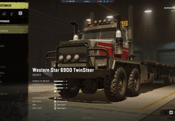 description_0 Western Star 6900 TwinSteer AWD, 1.0.5 для SnowRunner.