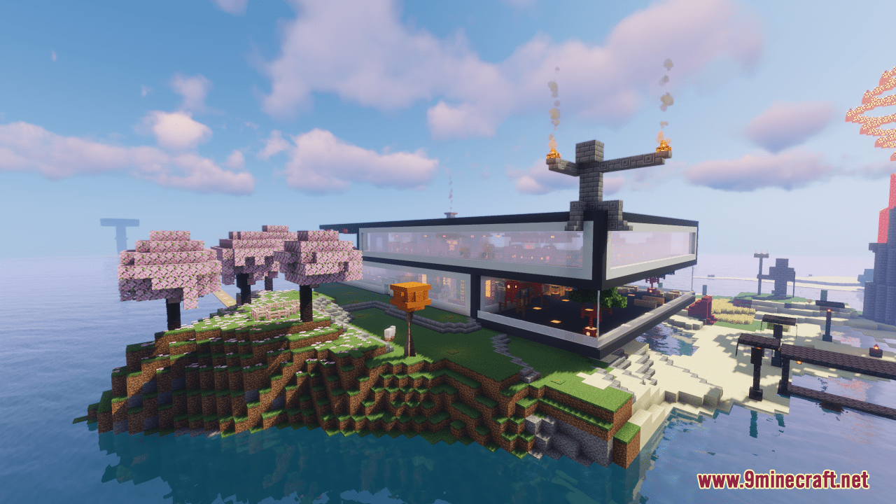 description_5 Island Maps (1.20.4, 1.19.4) - Abandoned Madman's House