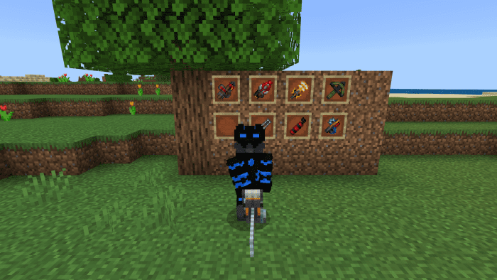 image 5 for Add-on Crazy Weaponz (1.20) - MCPE/Bedrock Mod