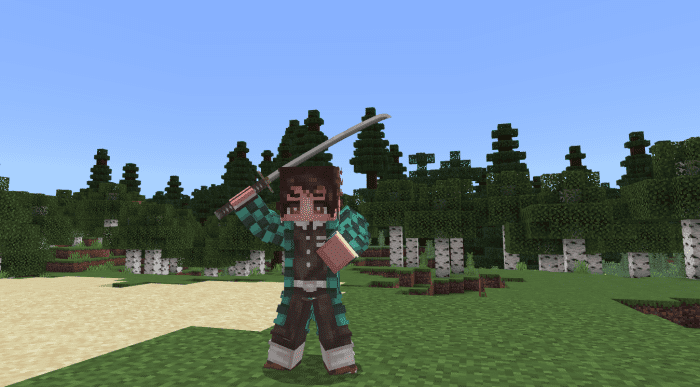 image 21 for Дополнение Anime Blade: Unleashed (1.20, 1.19) — MCPE/Bedrock Mod