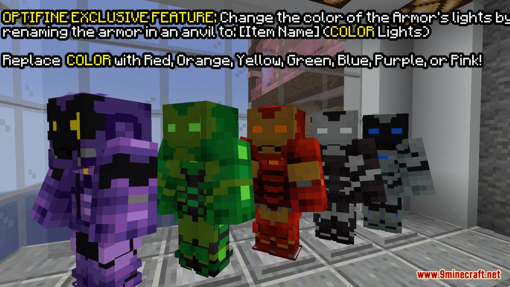 description_11 Stark Industries Datapack (1.19.4, 1.19.2) - Become Iron Man!