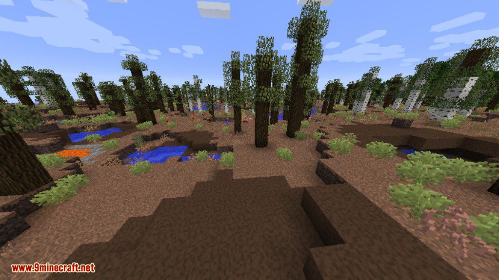 description_3 Biomas O' Plenty Mod (1.20.4) - un gran número de nuevos biomas