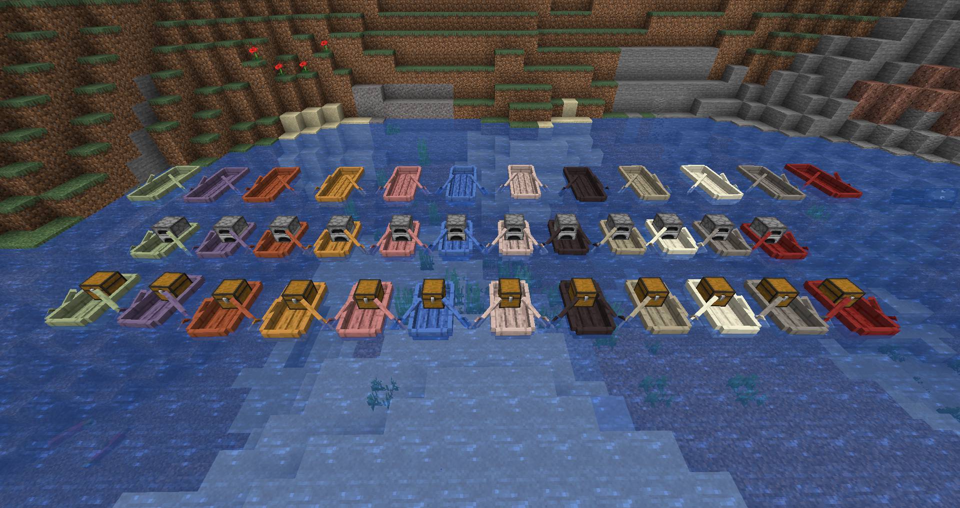 description_6 Extra Boats Mod - a boat mod that makes exploring the sea more interesting