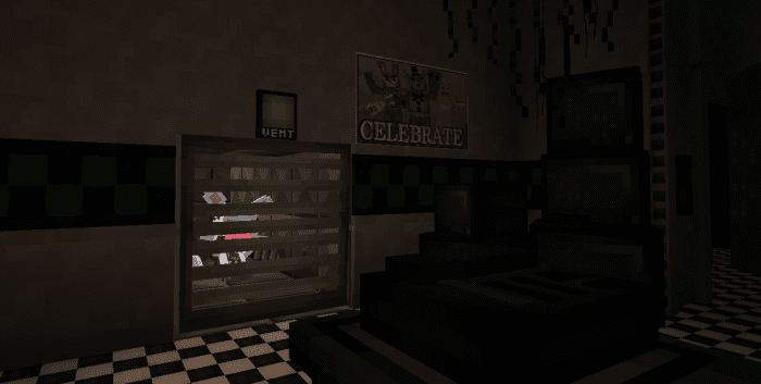 image 5 para FNAF Decoration Plugin (1.20) - MCPE/Bedrock mod