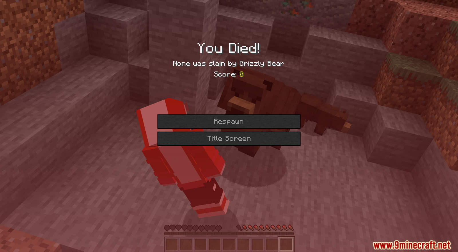 description_5 Grizzly Bear Mod 1.20.1 - Territorial neutral mob