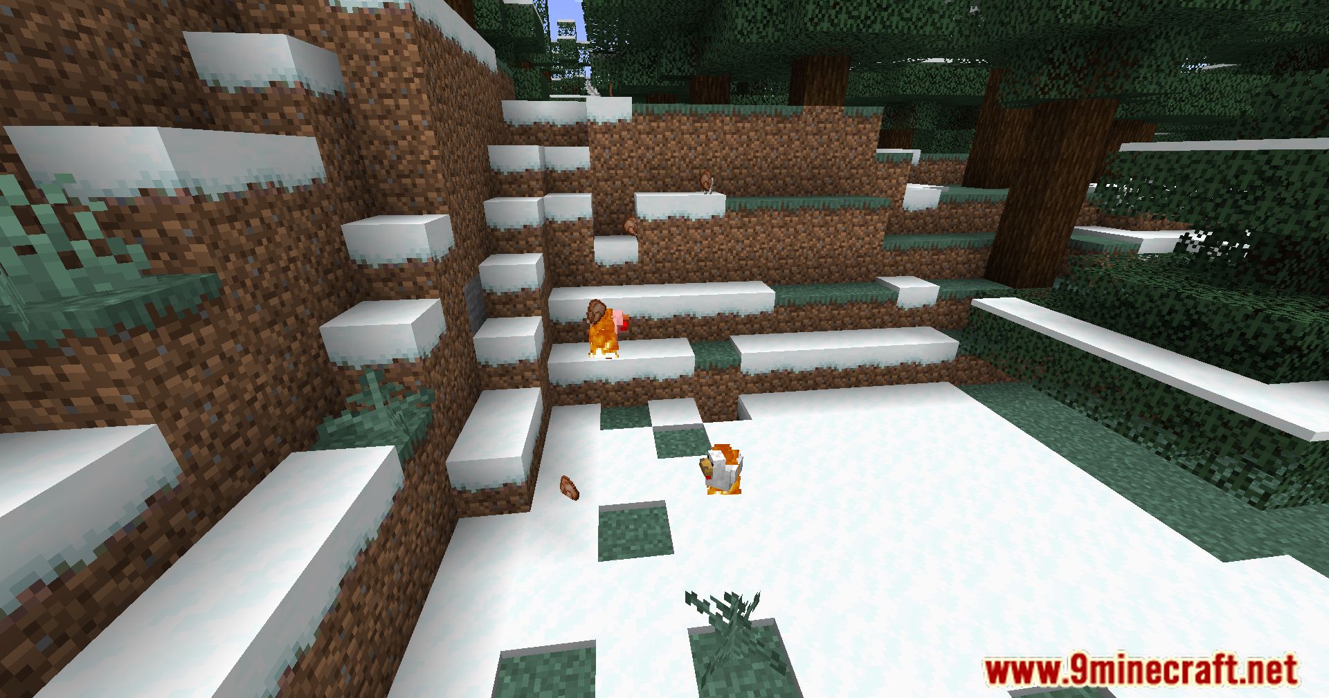 image 4 for Burn In The Sun Mod (1.20.4) - corrected the effects of sunlight