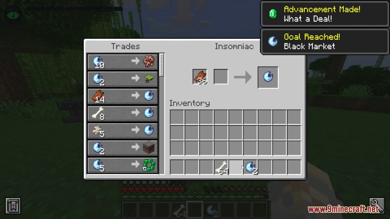 description_8 Manic Mod (1.19.3) - volverse loco.