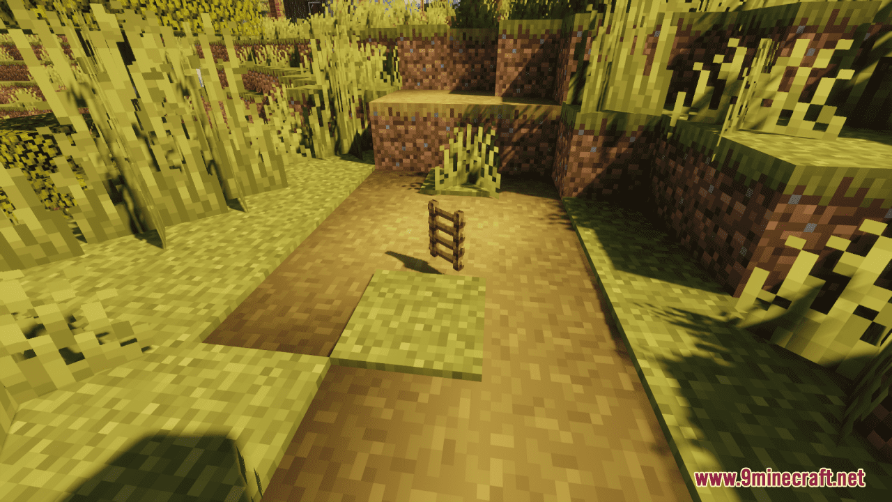 description_6 3D Ladders Resource Pack (1.20.4, 1.19.4) - Пакет текстур