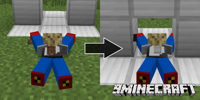 description_3 Smart Moving Mod (1.12.2) - ползание, лазание, ныряние, полет...