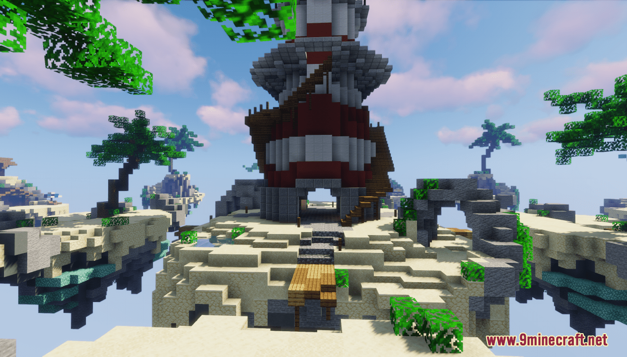image 9 for Карта Lighthouse Bedwars (1.20.4) - Знаки победы
