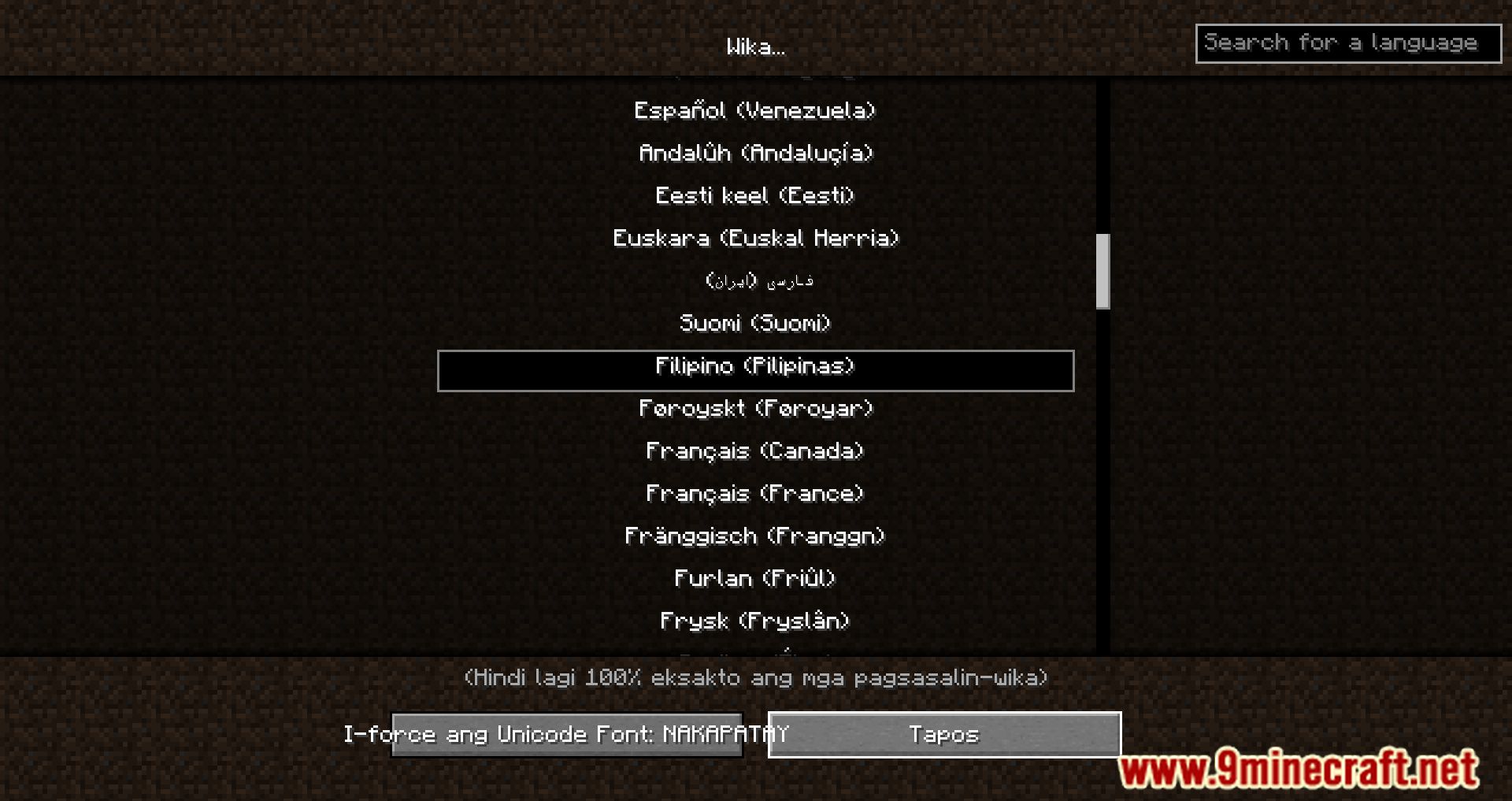 image 6 for Lazy Language Loader Mod (1.20.5) - Acelera la descarga de información del idioma