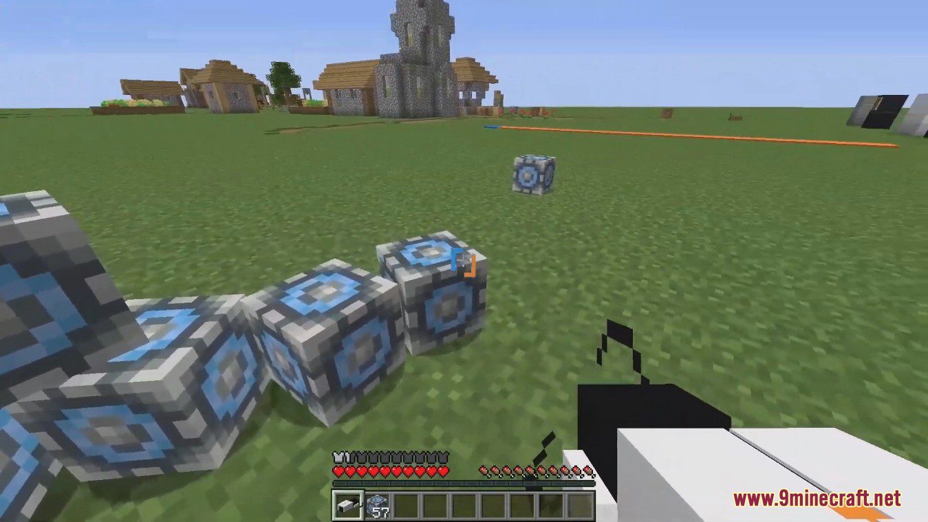 description_14 Portal Cubed Mod (1.19.2) - novo portal gun mod