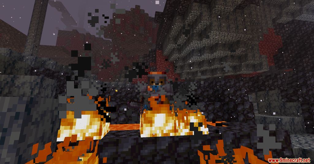 description_0 Actualizado Netherite mod - Nuevo equipo, Netherite elemental.