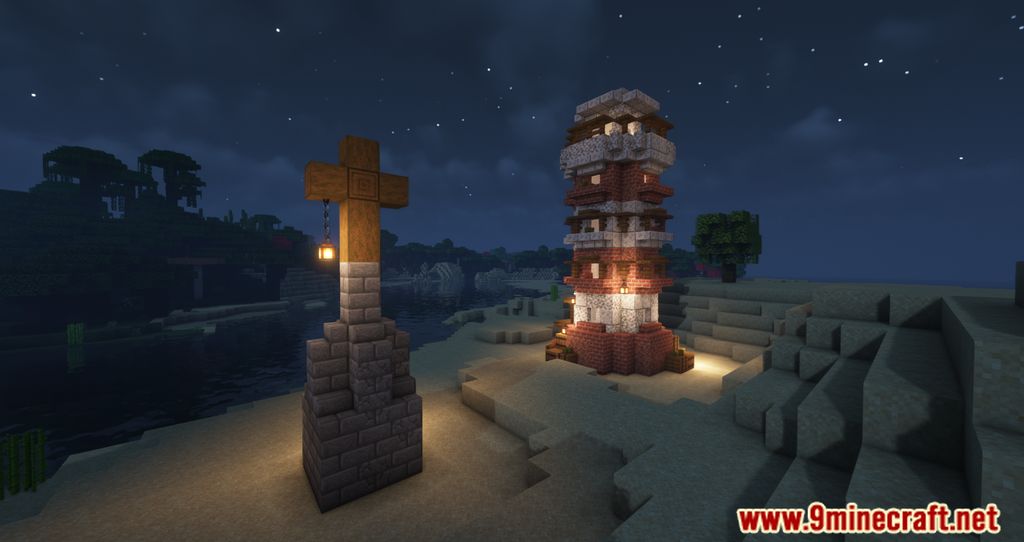 description_17 Towns and Towers MOD - making the world more alive