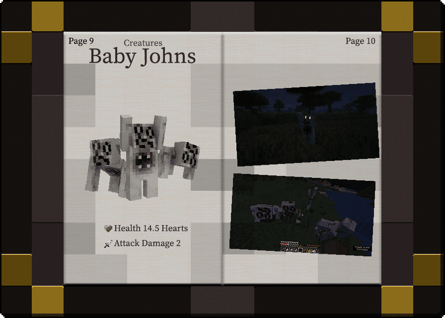 description_4 The John Reborn Mod (1.19.4) - a very scary mob