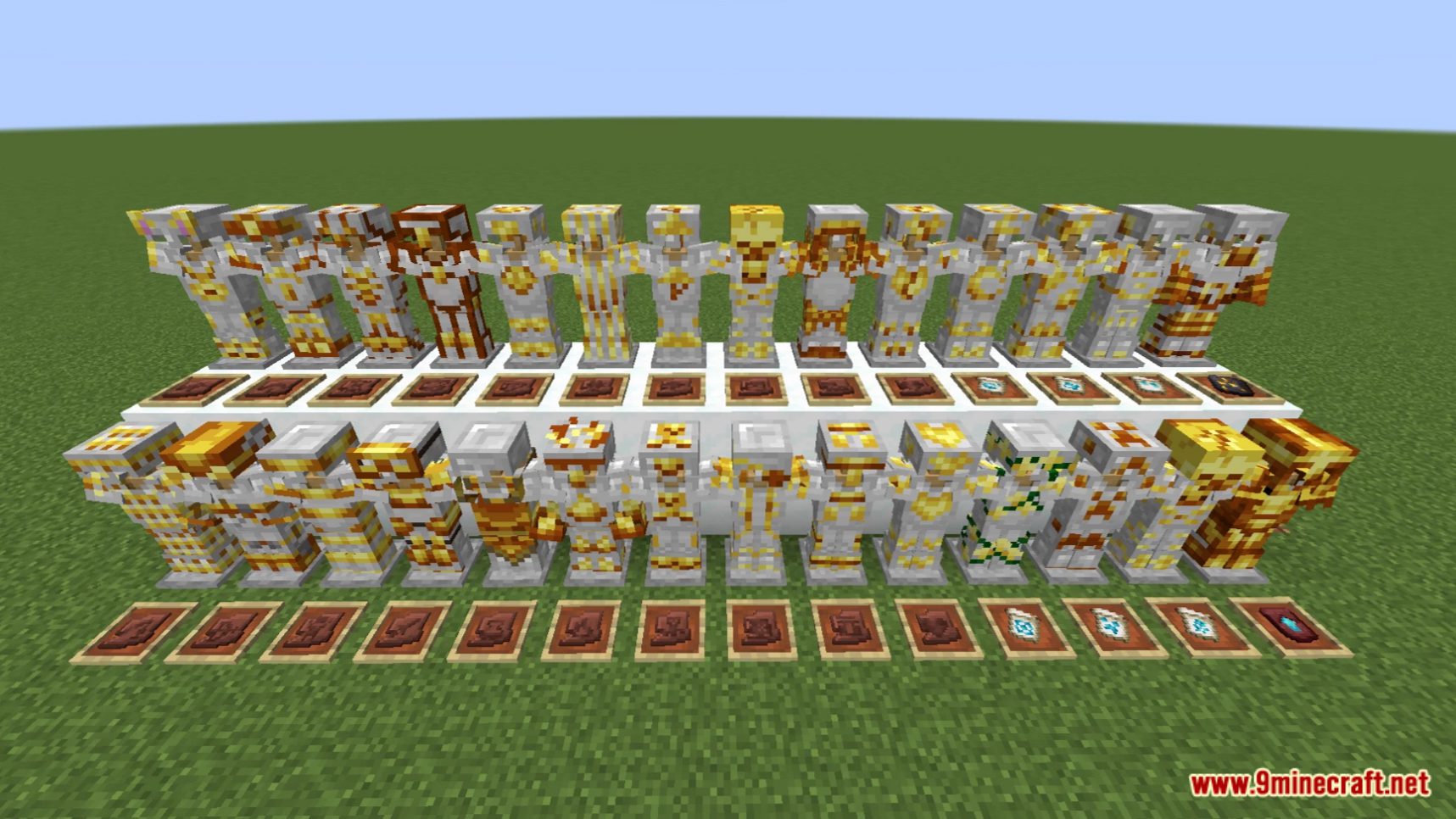 description_7 Paquete de datos Armor Trims Plus (1.20.2, 1.19.4) - ¡Personaliza tu armadura con estilo!