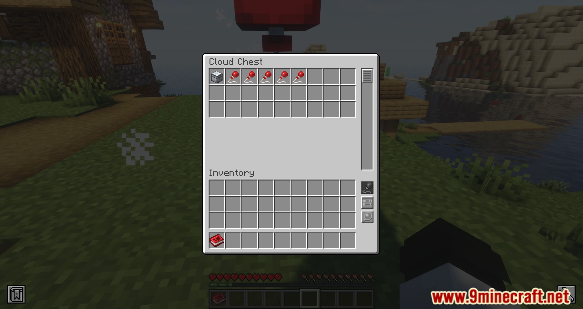 description_9 Cloud Storage Mod (1.20.1) - The era of cloud storage is coming to your world