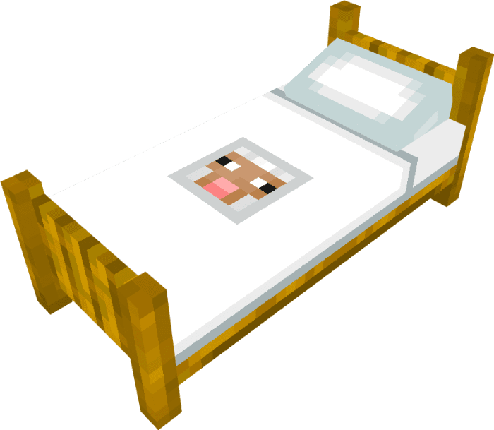 image 2 for Beautiful Bed Texture Set (1.20) - MCPE/Bedrock