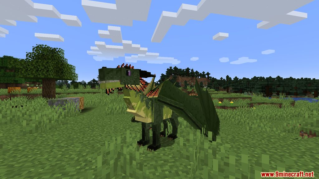 description_13 Dragons Survival Mod (1.20.1) - Играйте за дракона!