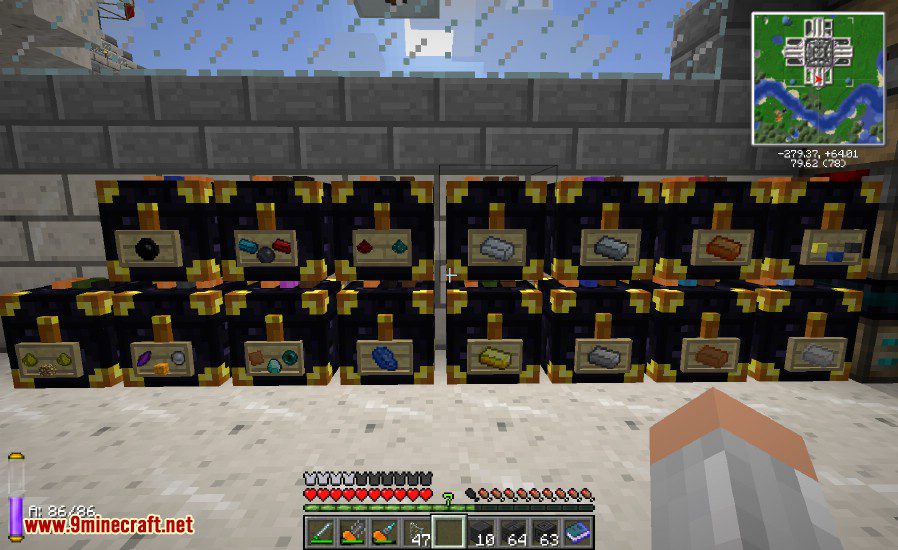 description_5 Мод BiblioCraft (1.12.2) - Подставка для доспехов, книжная полка.