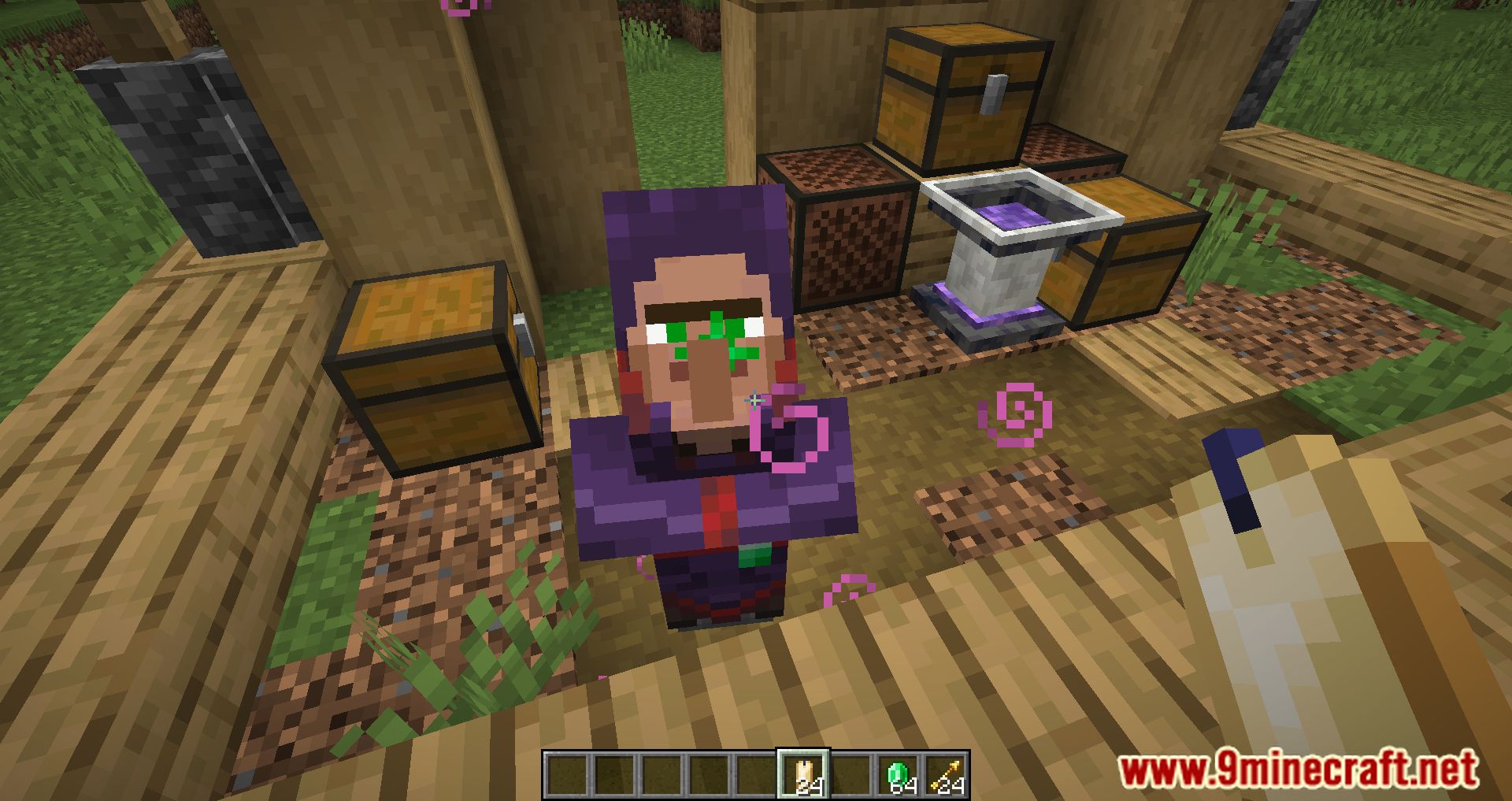 description_19 Villagers Plus Mod 1.20.1 - новые жители, торговля