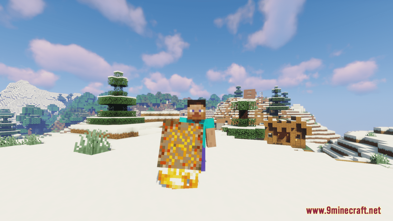 description_4 3D Fireball Resource Pack (1.19.4, 1.19.2) - Пакет текстур