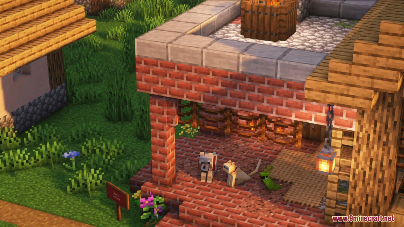 description_0 Pet Cemetery Mod (1.19.2) - non-living version of your pet