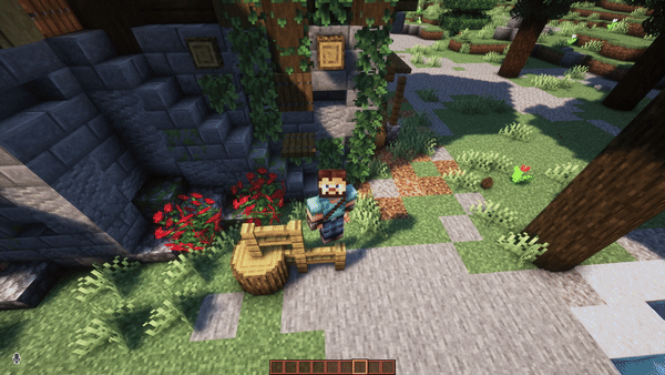 image 1 for Sitting+ Mod (1.20.4) - сидите и отдыхайте там, где вам захочется