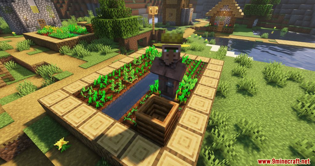description_5 Mod Smarter Farmers (1.20.4) - mejora la inteligencia artificial de los aldeanos