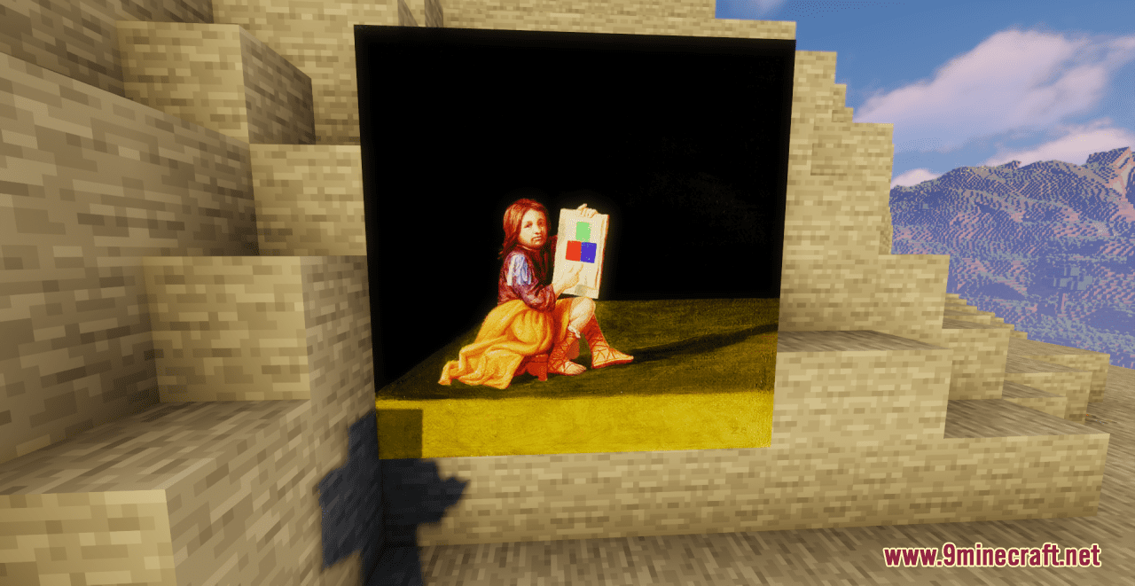 description_13 HD Paintings Resource Pack (1.19.4, 1.19.2) - текстурный пакет